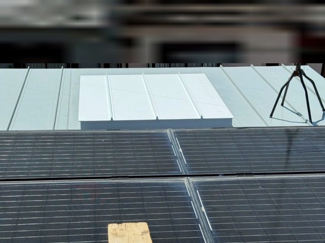 天窓カバー　施工完了